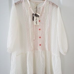Matilda Jane sheer women's top